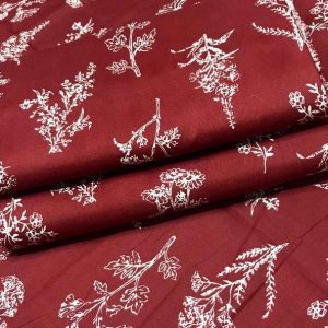 2 pcs women's unstitched printed suit