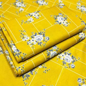 2 pcs women's unstitched printed suit