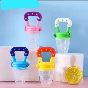 baby fruit silicone pacifier, pack of 5