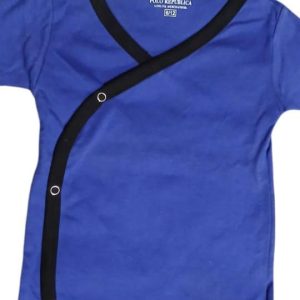 Baby Boy Plain Blue Jersey T-Shirt - 1 Pc