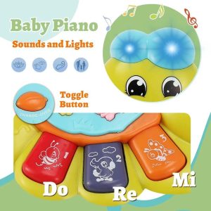 multicolor electric piano toy for boys & girls 1 pc