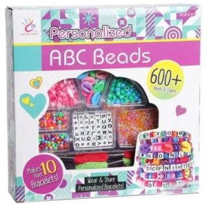 abc beads for bracelet making for kids girls