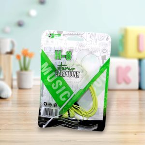 Super Bass Wired Earphones Green