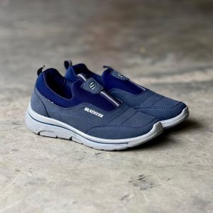 men's leather walking skechers