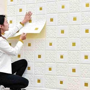 home design self adhesive wallpaper 6 pcs easy installation