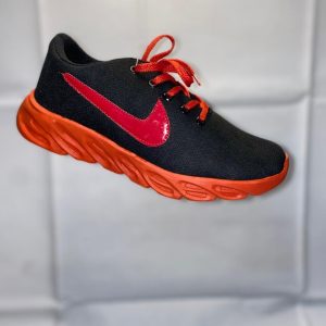 men's fabric casual sports shoes, red