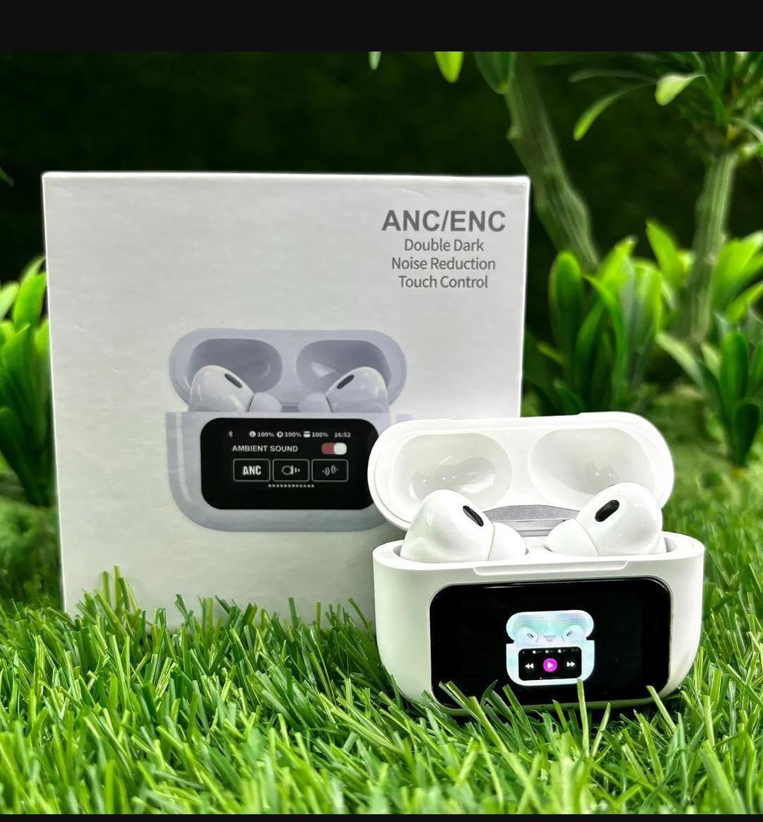 wireless bluetooth 5.2 earbuds with long lasting battery and advanced noise cancellation white