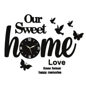 home design analogue wall clock