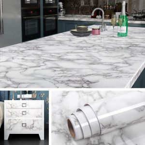 self adhesive wall marble sheet 1 pc design for quick home decor