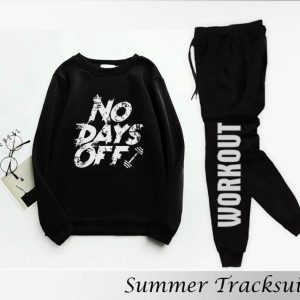2 pcs men's fleece printed sweatshirt track suit