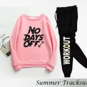 2 pcs men's fleece printed sweatshirt track suit