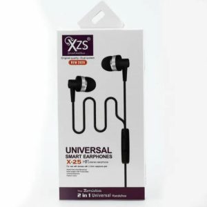 clear voice wired earphones white