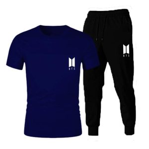 men's jersey printed track suit 2 pcs comfort and style