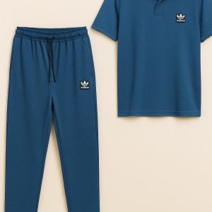 2 pcs men's dri fit texture track suit