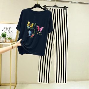 2 pcs stitched sleepwear for women