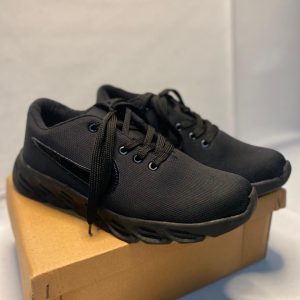 men's fabric walking sportsshoes (nk black)