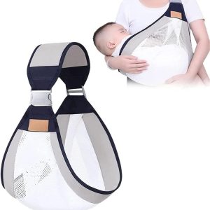 baby carrier, half wrapped sling.