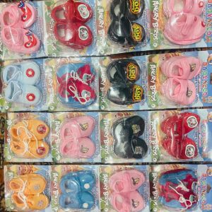 fabric booties, pack of 4