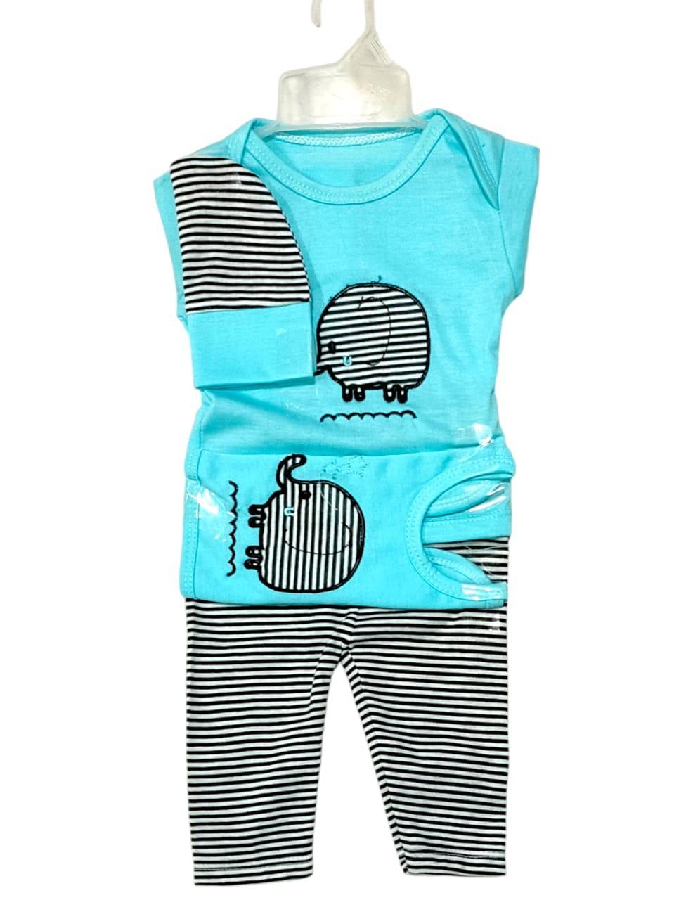 4 pcs new born set unisex