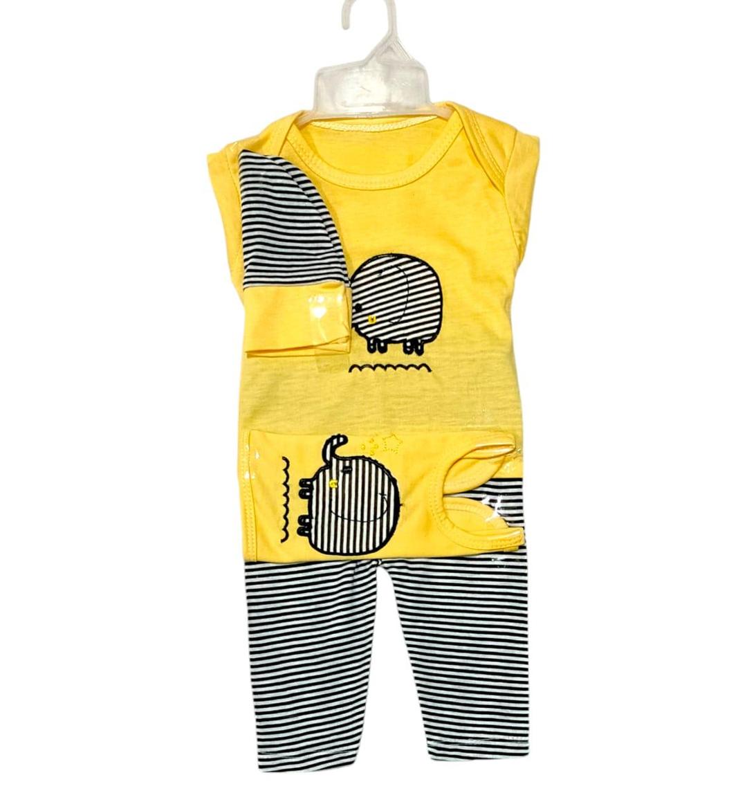 4 pcs new born set unisex