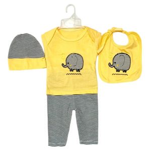 4 pcs new born set unisex
