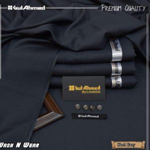men’s unstitched wool plain suit