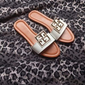 women's rexine fancy flats