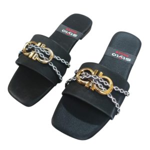 elegant women's pvc semi formal flats available in 5 sizes, 1 pcs