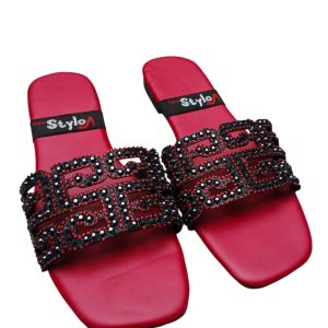 women's rexine formal flats