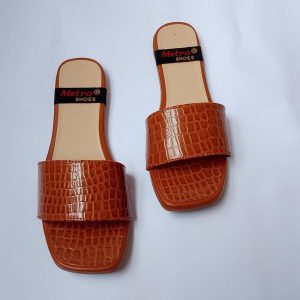 women's synthetic leather casual flats