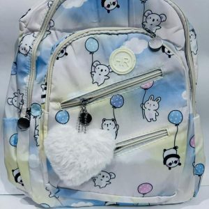 twin colors girls backpack