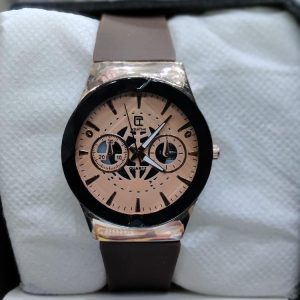 analogue watch rubber strap for men