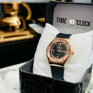men's rubber strap watch