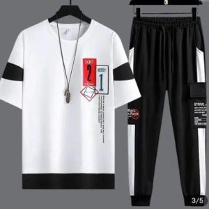2 pcs men's micro interlock graphic sublimation track suit