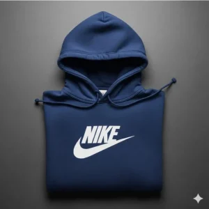 1 pc men's fleece printed hoodie