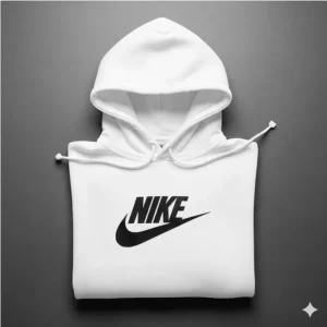 1 pc men's fleece printed hoodie