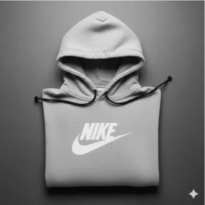 1 pc men's fleece printed hoodie