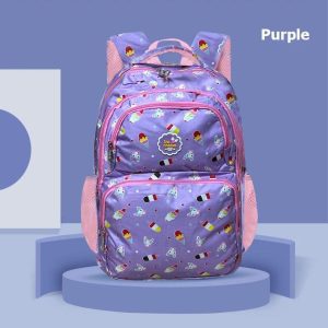 17 inches backpack orange